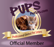 Professional United Pet Sitters Pet Sitting Directory:  Find a Professional In-Home Pet Sitter or Dog Walker in your area for your Pet Care needs